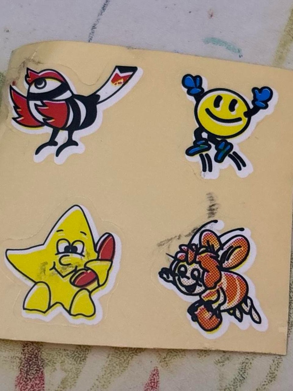 Playful Mixed Character Stickers